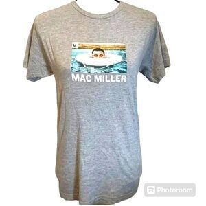Vintage Graphic Mac Miller Womens Short Sleeve Tee Shirt